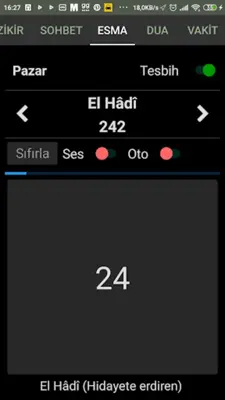 Zikir android App screenshot 0